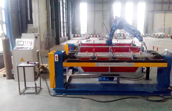 新型建筑模板機(jī)器人焊接工作站-濟(jì)南冠森自動(dòng)化設(shè)備有限公司